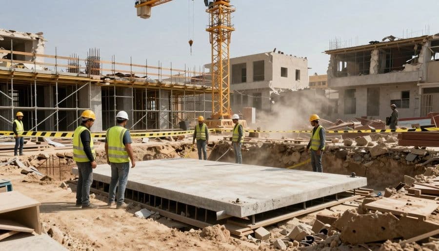 السلامة في مواقع البناء داخل سوريا، إجراءات بسيطة تقلل الحوادث وتوقفات العمل