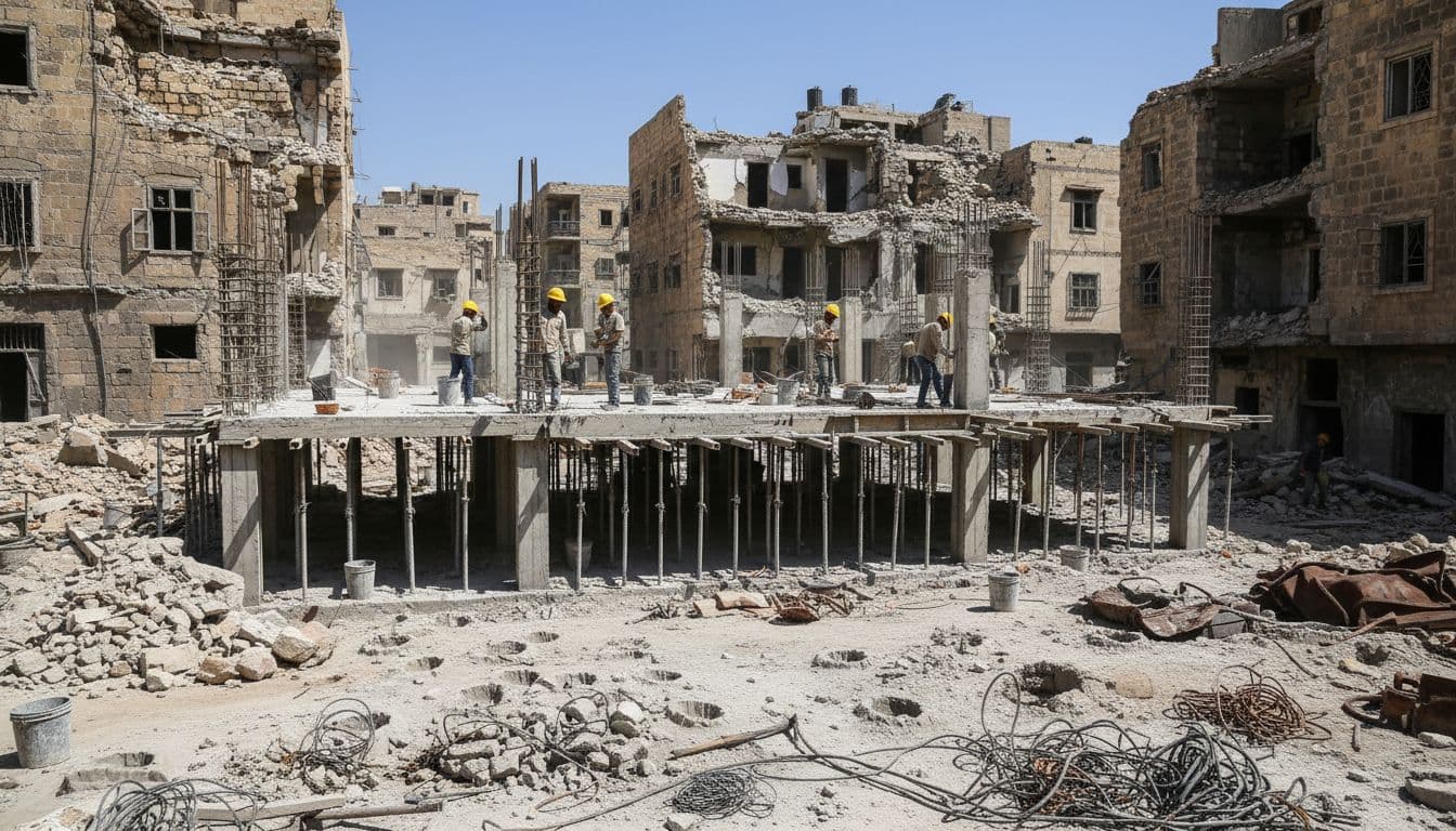 السلامة في مواقع البناء داخل سوريا، إجراءات بسيطة تقلل الحوادث وتوقفات العمل